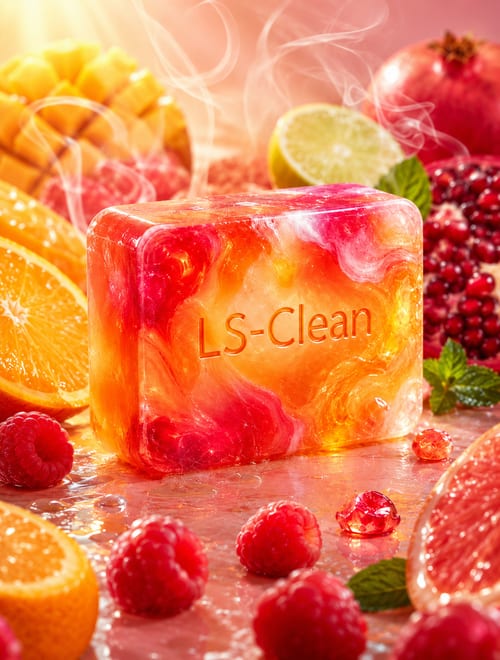 LS-Clean Fruit Glow — мыло ручной работы с фруктовым ароматом — фото 1