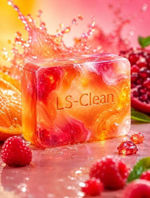 LS-Clean Fruit Glow — мыло ручной работы с фруктовым ароматом — фото 3