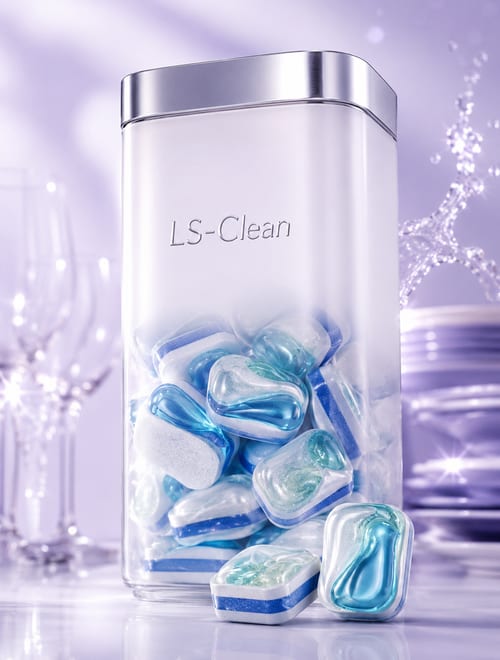 LS-Clean Crystal Pods — таблетки для посудомоечной машины с эффектом сияющей чистоты