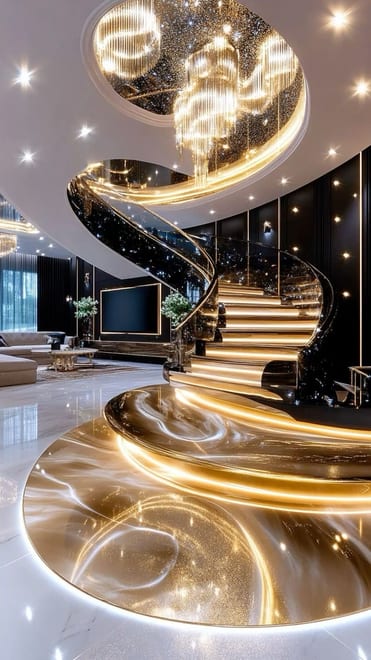 Люксовый дизайн интерьеров — фото 2