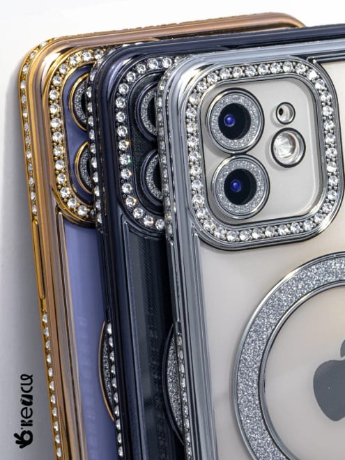 Чехол на Samsung Galaxy A16 MagSafe со стразами — фото 2
