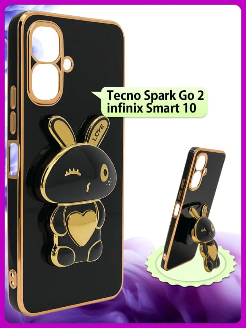 Набор чехлы с попсокет на Tecno Spark Go 2, Infinix Smart 10 — фото 2