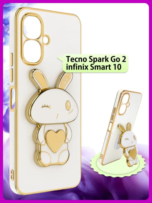 Набор чехлы с попсокет на Tecno Spark Go 2, Infinix Smart 10 — фото 3