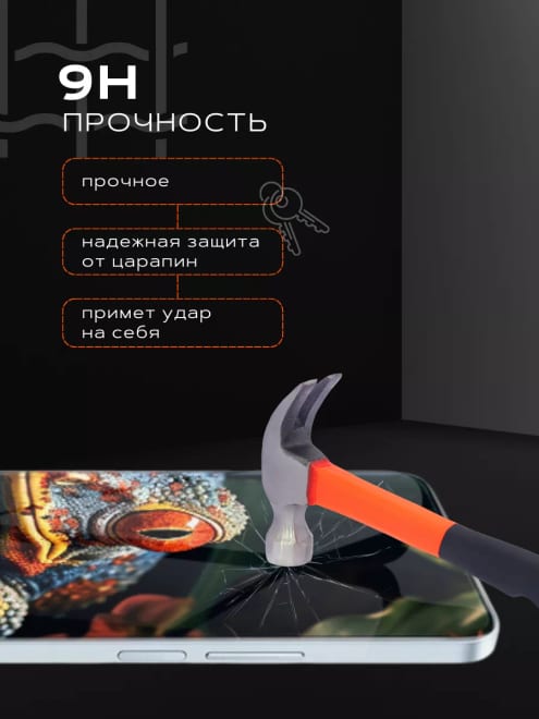 Защитное стекло на Samsung S21FE / S21 FE — фото 5