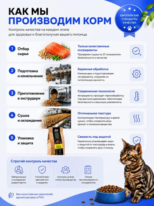 Сухой корм для стерилизованных кошек рыба — фото 4